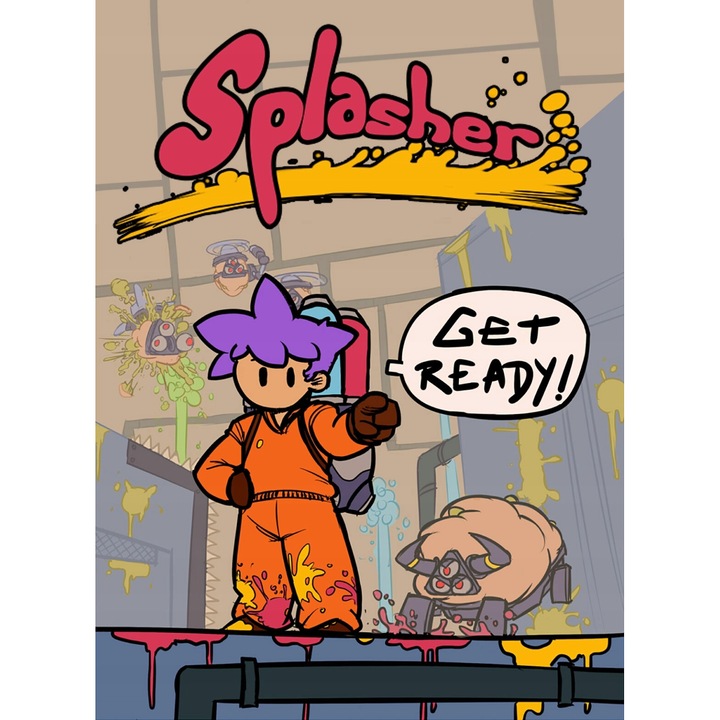 Licenta Joc Splasher Pc Key Steam (Cod Activare Instant)