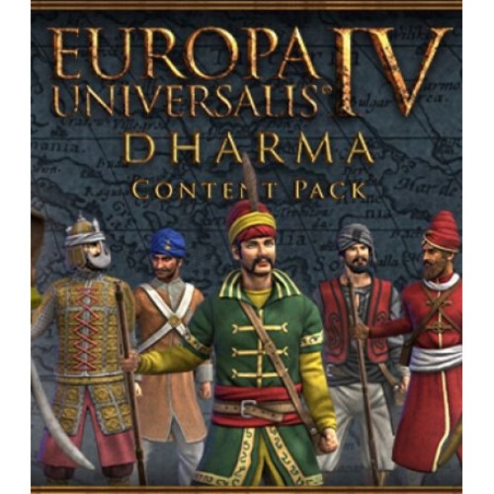 Licenta Joc Europa Universalis Iv 4 Dharma Contect Pack Pc Key Steam (Cod Activare Instant)