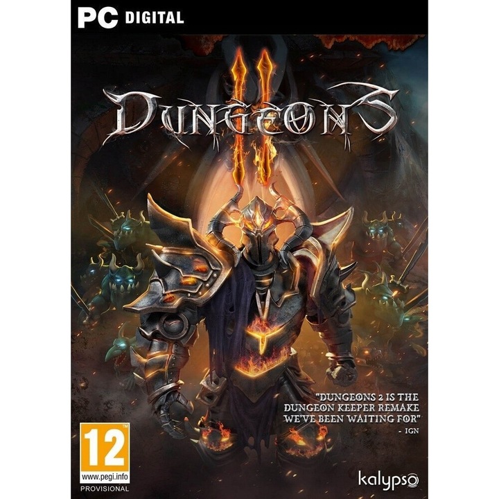 Licenta Joc Dungeons Ii 2 Pc Key Steam (Cod Activare Instant)