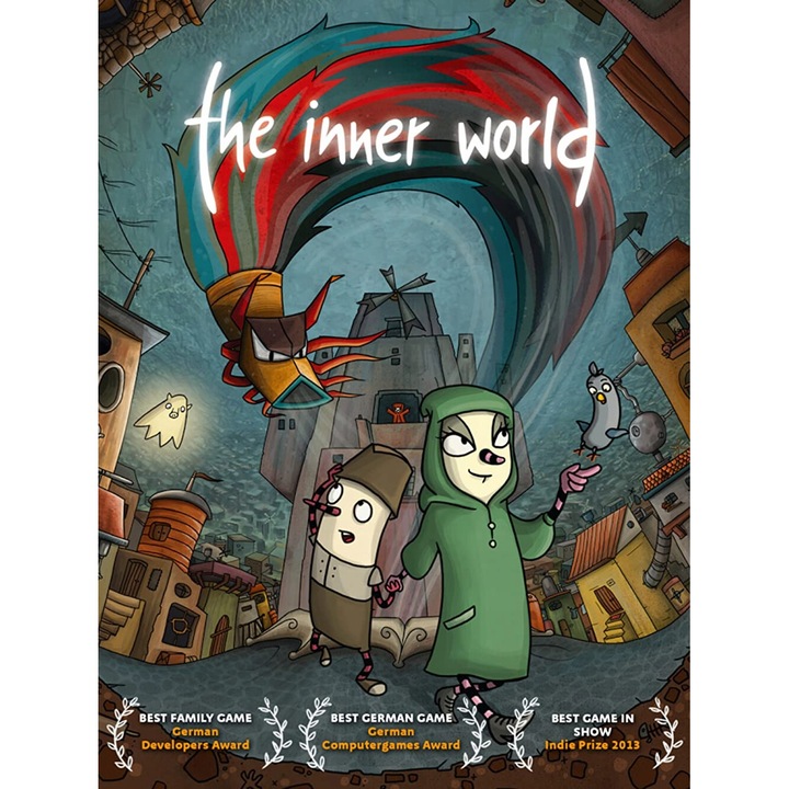 Licenta Joc The Inner World Pc Key Steam (Cod Activare Instant)