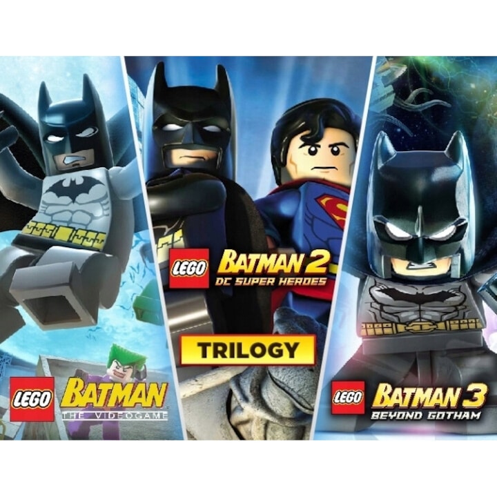 Licenta Joc Lego Batman Trilogy 1-3 Pc Key Steam (Cod Activare Instant)