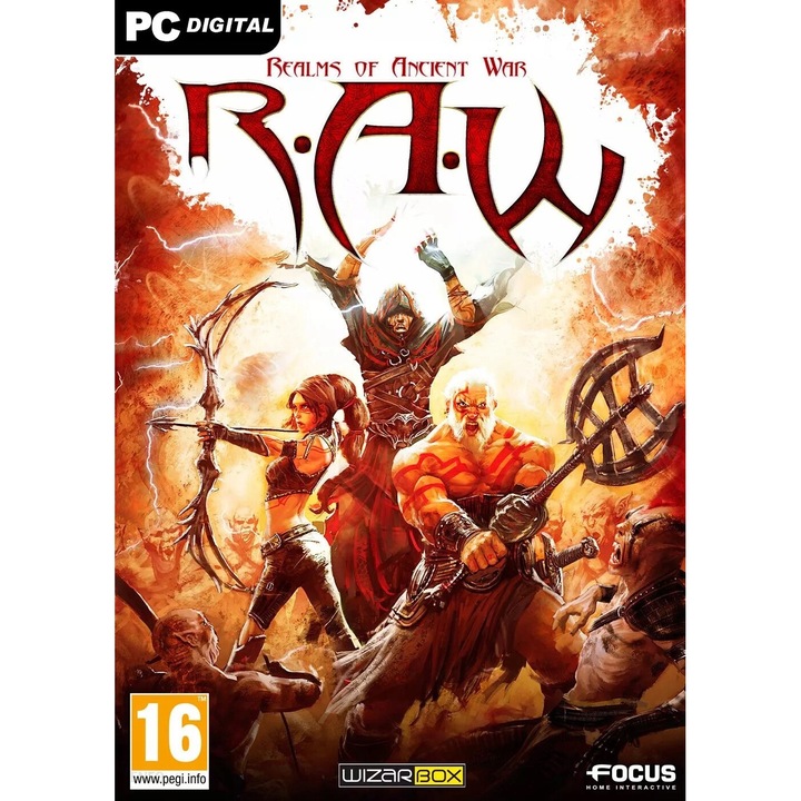 Joc R.A.W. Realm of Ancient War Steam Key Global PC (Cod Activare Instant)