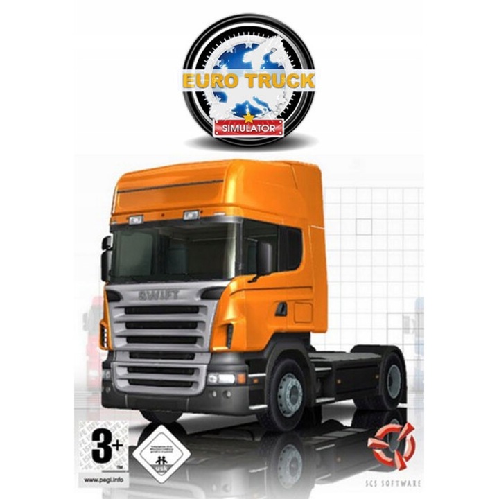 Licenta Joc Euro Truck Simulator Pc Key Steam (Cod Activare Instant)