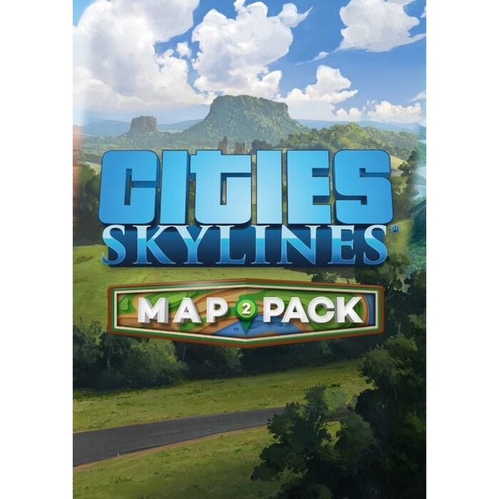 Licenta Joc Cities Skylines Content Creator Pack Map Pack 2 Pc Key Steam (Cod Activare Instant)