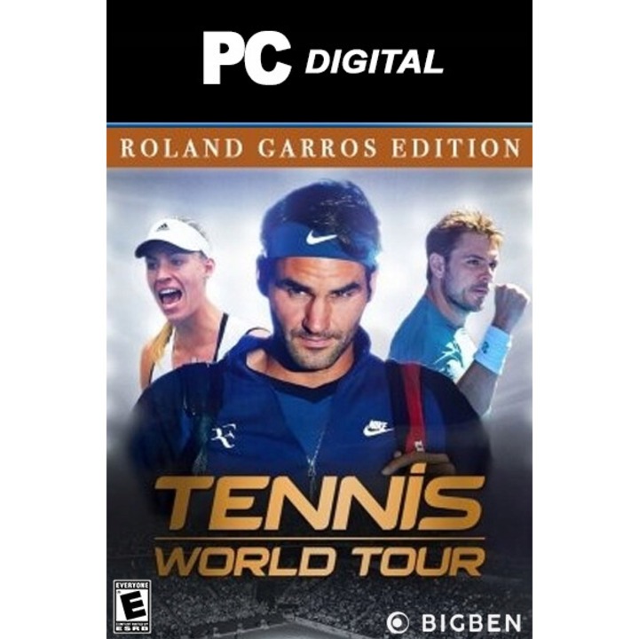 Licenta Joc Tennis World Tour Roland Garros Edition Pc Key Steam (Cod Activare Instant)