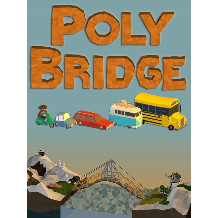 Licenta Joc Poly Bridge Pc Key Steam (Cod Activare Instant)