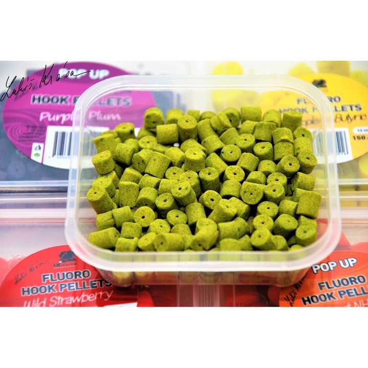 Пелети Флуоро поп-ъп Кука Зелен банан 8мм, 150 мл