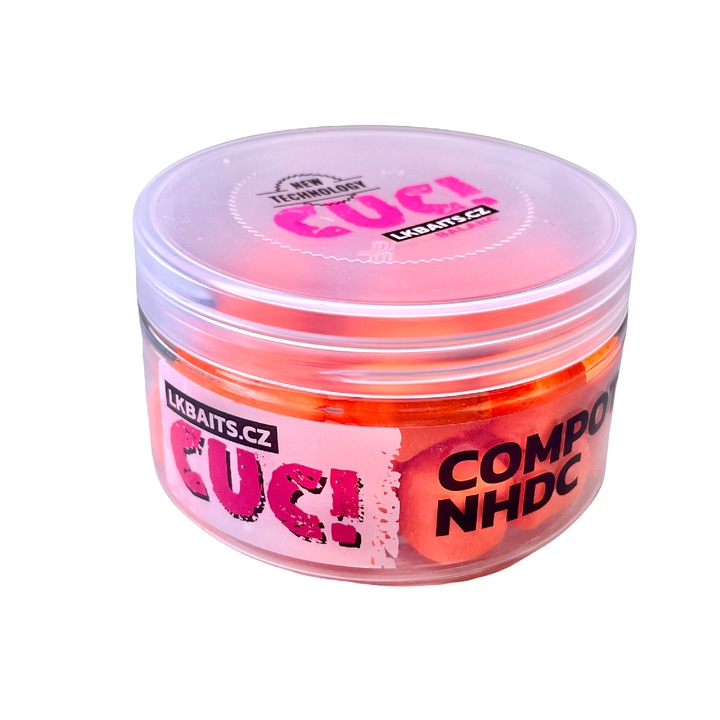LK Baits CUC стръв! Nugget Balanc Fluoro 10 мм, Compote, 100 мл