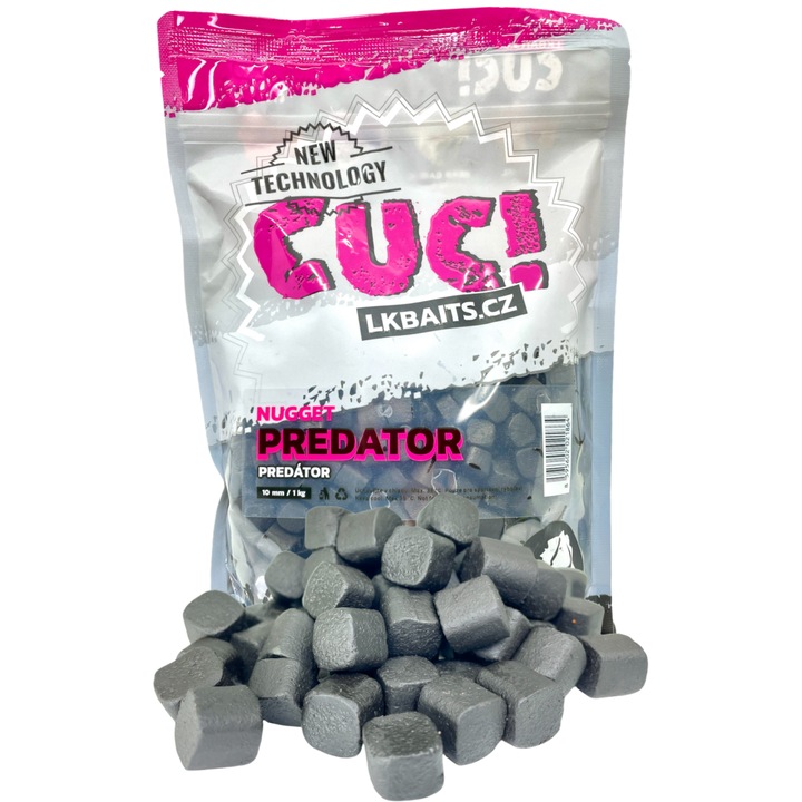 LK Baits CUC хапки! 10 мм, комплект 1 кг, вкус Predator, натурални съставки