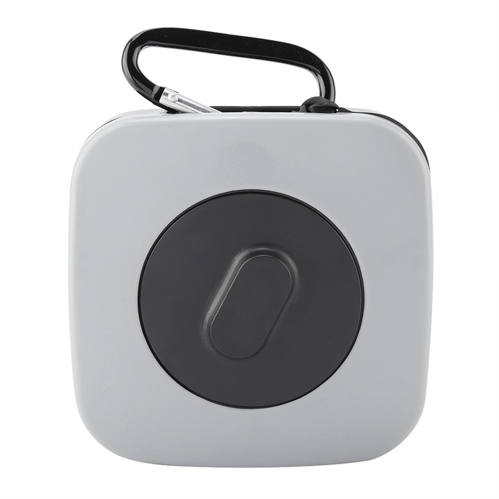 Jormftte női válltáska tárolórekesszel, 5L űrtartalom, nylon anyag, szürke csíkos