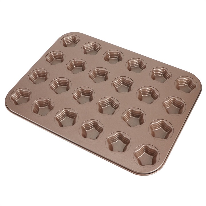 Csillag alakú tapadásmentes tepsi DIY süteményekhez konyhába