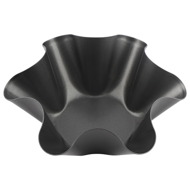 Jormftte sütőtepsi, virágforma, szénacél, hőálló, tapadásmentes, könnyen tisztítható