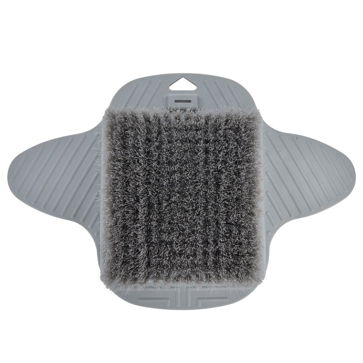 Lábtisztító kefe tapadókorongokkal, Jormftte, multifunkcionális, 30x10cm