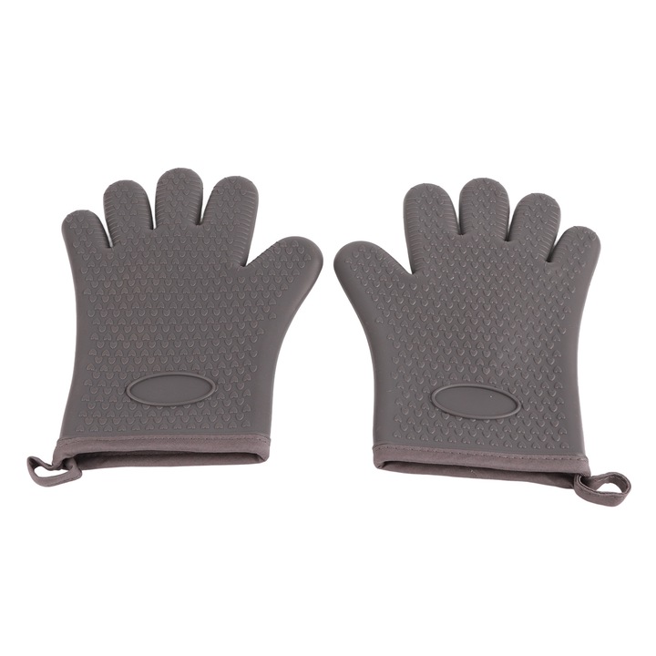 Jormftte konyhai kesztyűk, hőálló, szilikon, vízálló, tapadásmentes, főző- és sütőkesztyű készlet