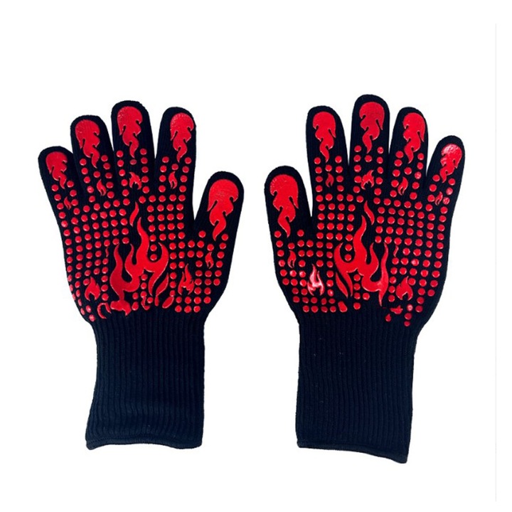 Manusi de bucatarie Enforose, rezistente la caldura, antiderapante, respirabile, marime unica