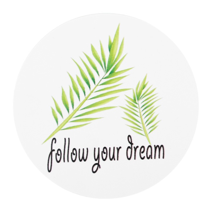 Jormftte 6 darabos italtartó készlet, kerek, csúszásmentes, többszínű, 10x10cm