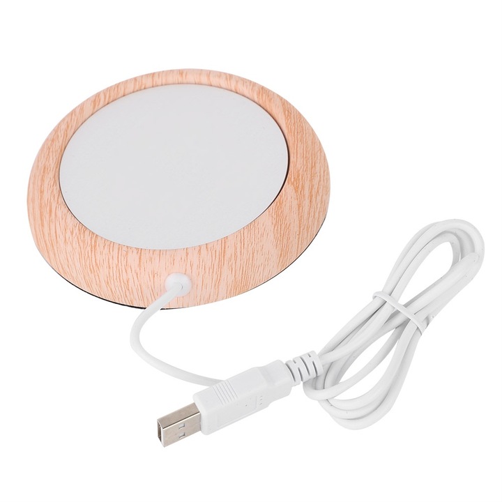 Jormftte italtartó, elektromos melegítő alátét, szigetelés, könnyen hordozható, 20x15cm