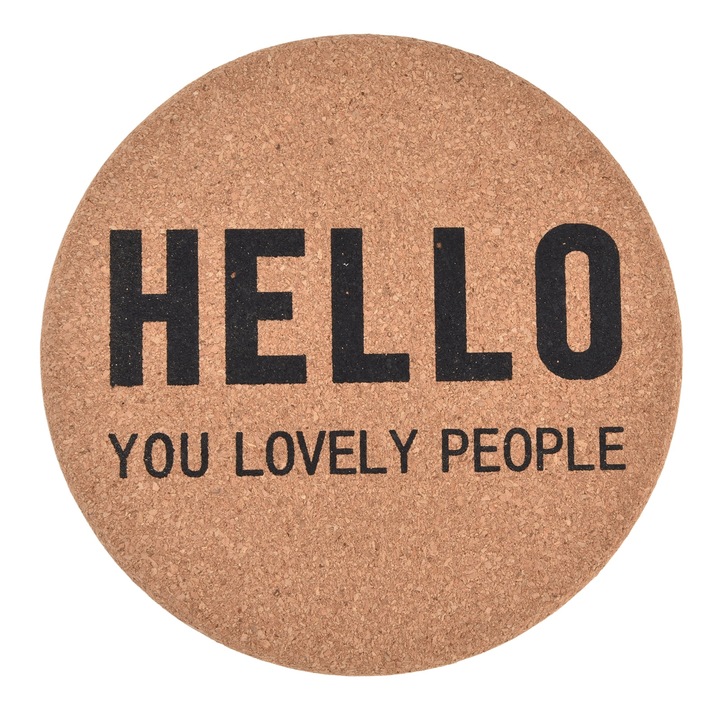 Jormftte poháralátétek, 6 darabos készlet, parafa, karcálló, nedvszívó, sokszínű