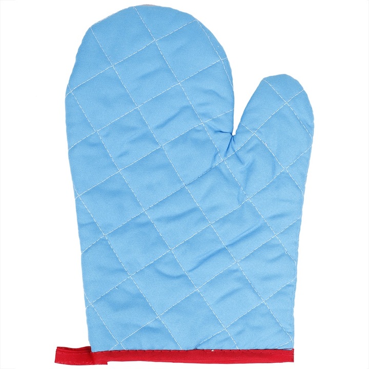Konyhai kesztyű, Jormftte, hőálló, csúszásmentes, kék