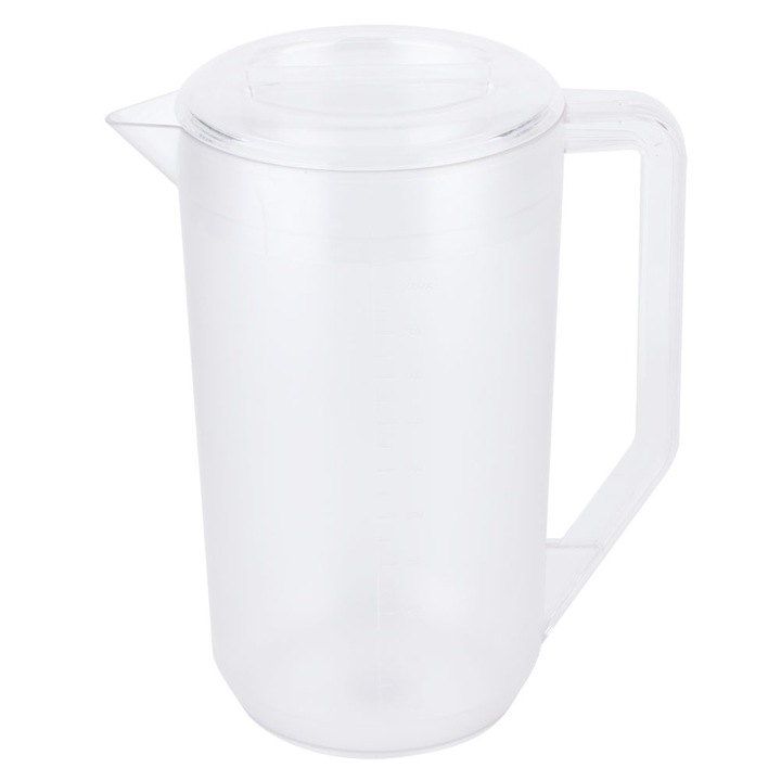 Jormftte teáskanna, 2000 ml, hőálló, nagy űrtartalmú, átlátszó