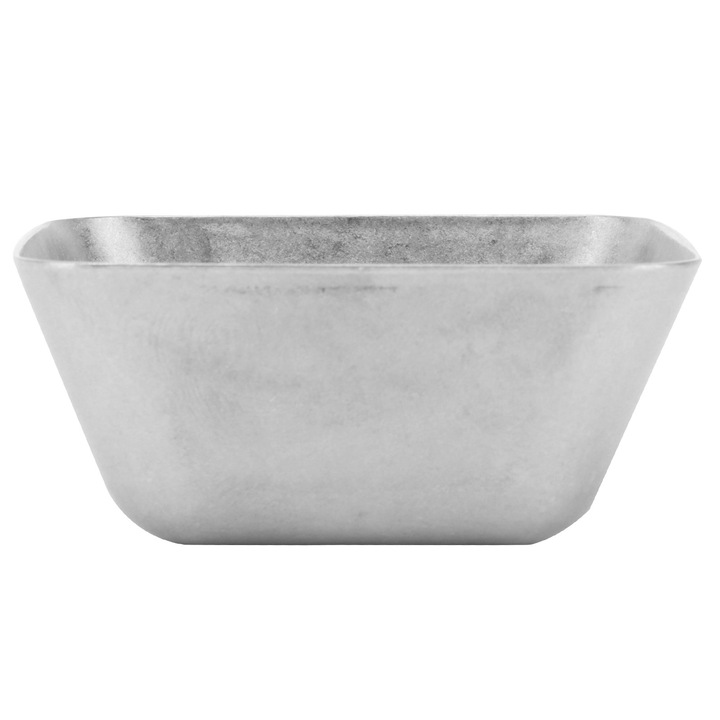 Jormftte 67x67x28mm rozsdamentes acél retro design tálak szószokhoz és fűszerekhez