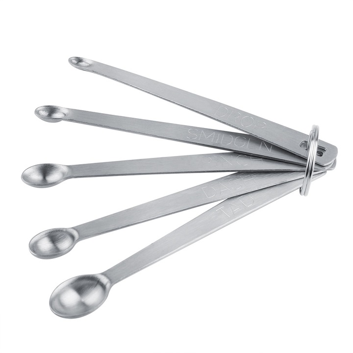 5 darabos mérőedény készlet, Jormftte, Inox