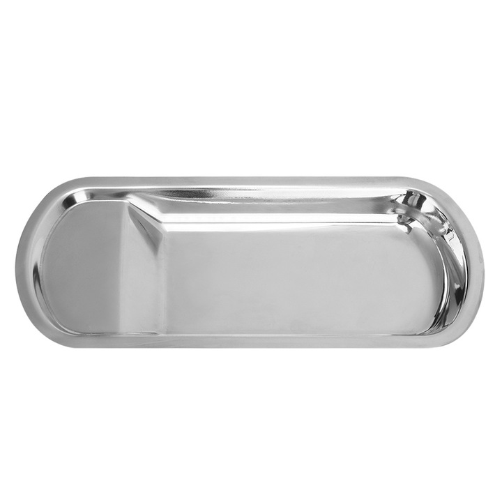 Rozsdamentes acél törölközőtálca, edénytál, tárolóállvány, rendszerező otthoni szállodai bárhoz, négyzetes Jormftte