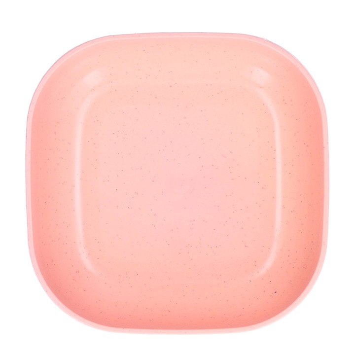 Jormftte gyermek tál, biztonságos műanyagból, nagy űrtartalmú, rózsaszín