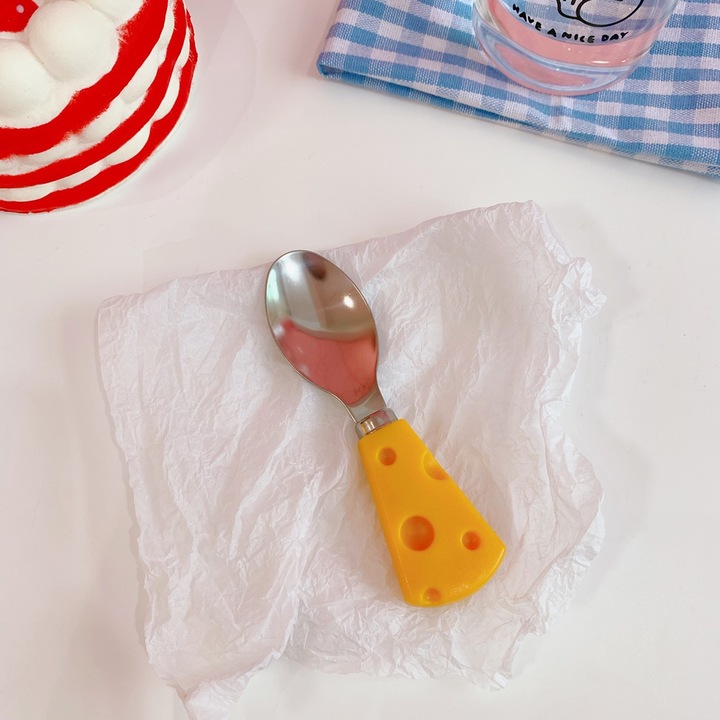 Jormftte desszert villák, szett, sajt design, rozsdamentes acél, 12x3cm