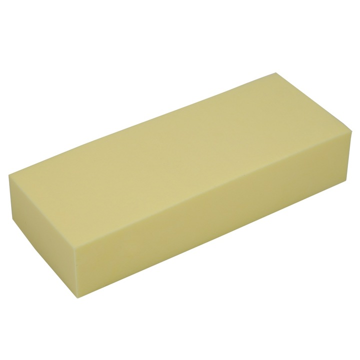 Jormftte fürdőszivacs, bőrtisztító, sárga, 10x15cm