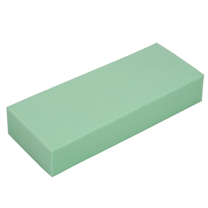 Fürdőszivacs, Jormftte, Puha, Bőrre/testre alkalmas, 10x15cm, Világos zöld