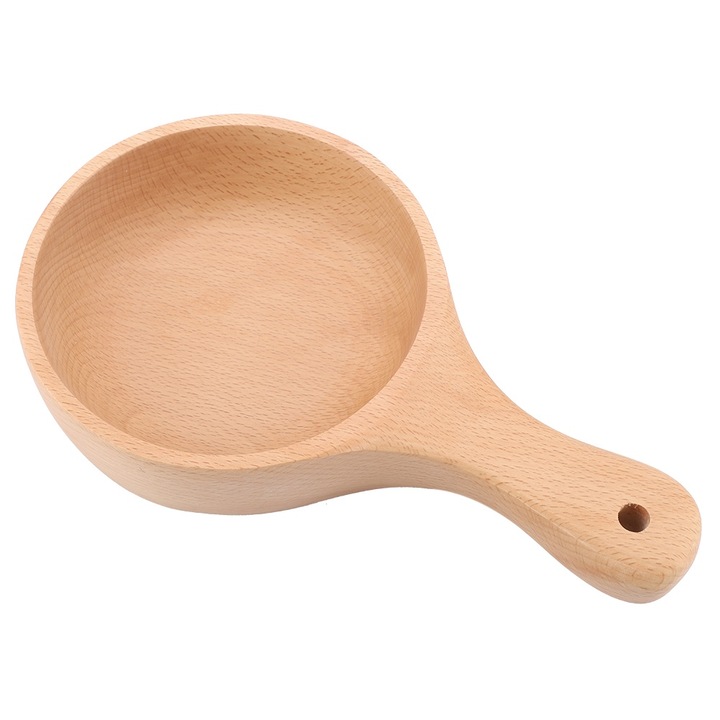 Jormftte natúr fa tálak, kis készlet, tésztákhoz és salátákhoz, klasszikus kivitel, tartós, 30x15cm