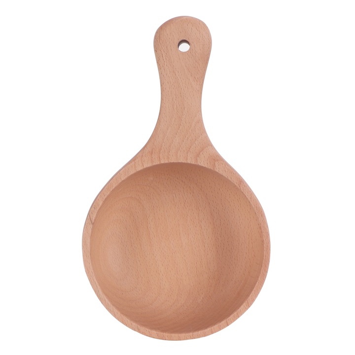 Jormftte, japán stílusú, füles fatál salátákhoz és tésztákhoz, 30x10cm