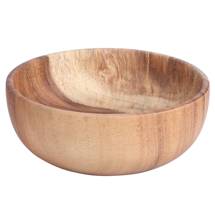 Jormftte fa tál, 20x7.5cm, gyümölcsöknek, salátáknak, leveseknek, szett