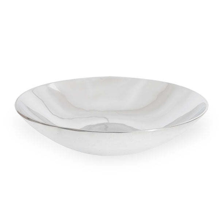 Jormftte salátástál, 30x30x8cm, újrahasznosított alumínium, minimalista design, egyedi készlet