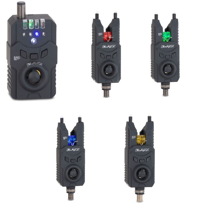 Sistem de semnalizare Saenger Blaxx IP 4+1, rosu si verde, rezistent la apa, 150m raza de actiune