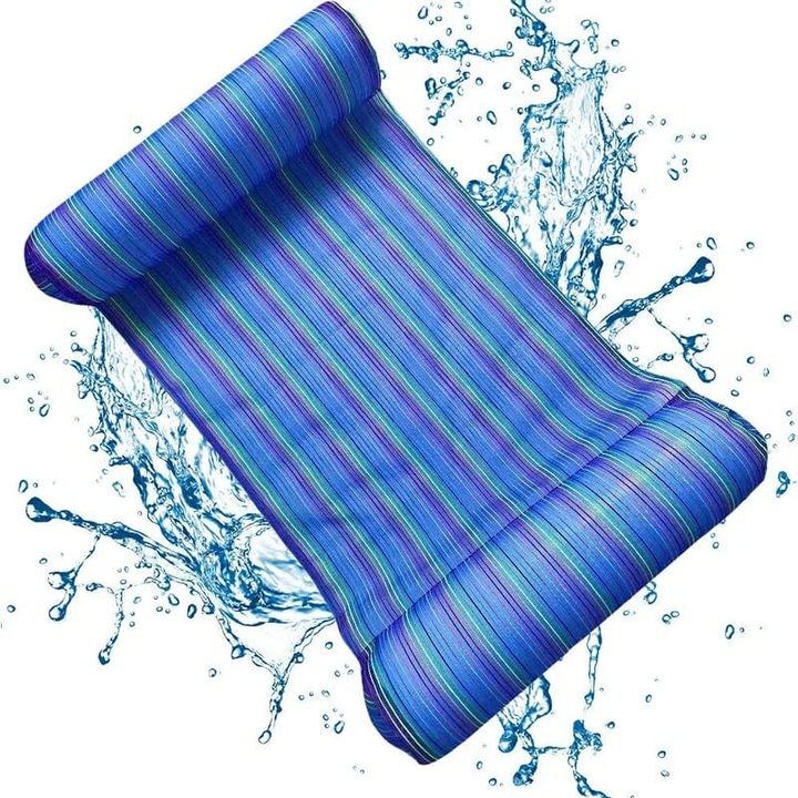 Vízfüggőágy, úszó medence függőágy, felfújható úszó medenceágy, úszó szék, Vízkanapé, Medencematrac, Strand, Tenger, Felnőtt nyugágy