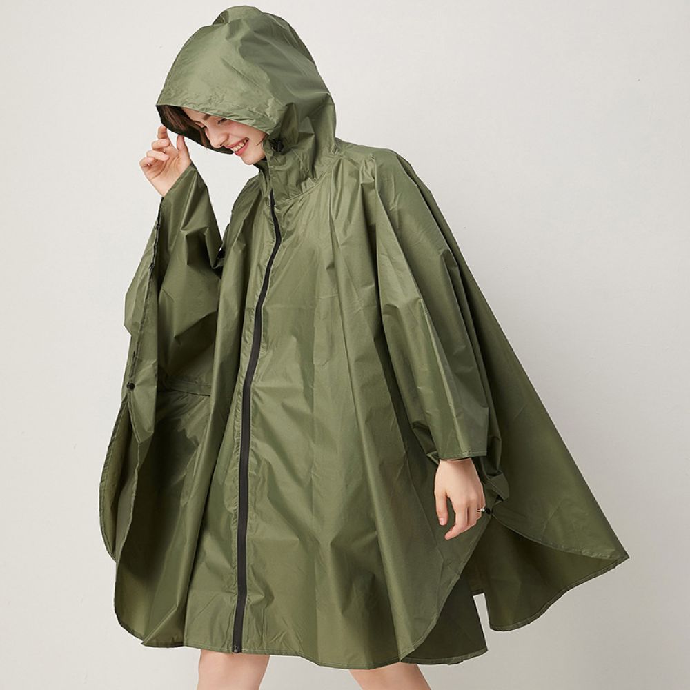 Poncho multifunctional pentru ploaie, camping, drumetii, elastic