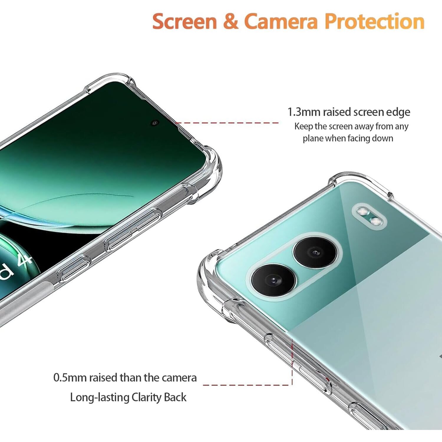 Husa pentru OnePlus Nord 4 Anti-Shock 1.5mm reinforced 4 corners cu protectie lentile transparent