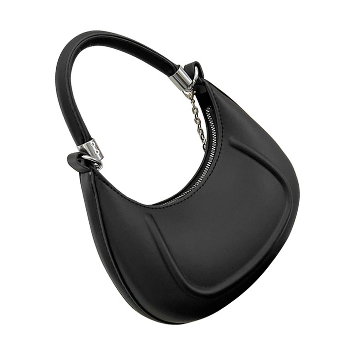 Női táska, Longziming, fekete, vízálló, mérete 14x31x45cm