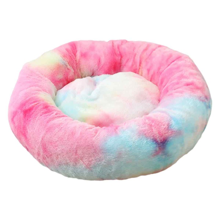 Culcus rotund pentru animale HERUSI, plus, multicolor, 60x20cm