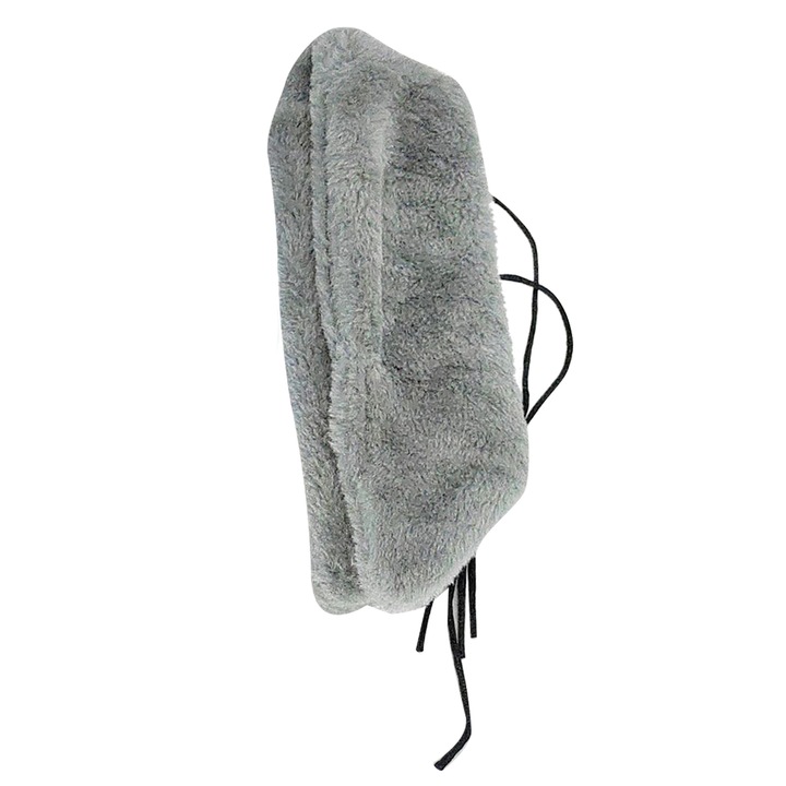 Culcus pentru pasari AMRINUGL, bumbac catifelat, gri