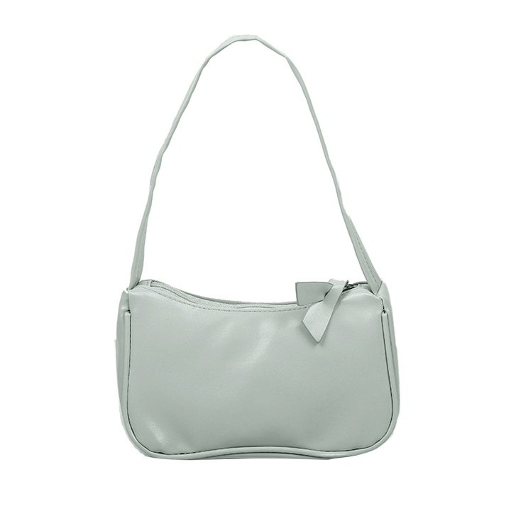 Válltáska, longziming, nagy kapacitású, poliuretán, kék