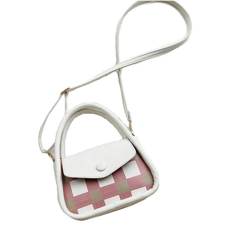 Női táska, longziming, ökológiai bőr, állítható, tarka