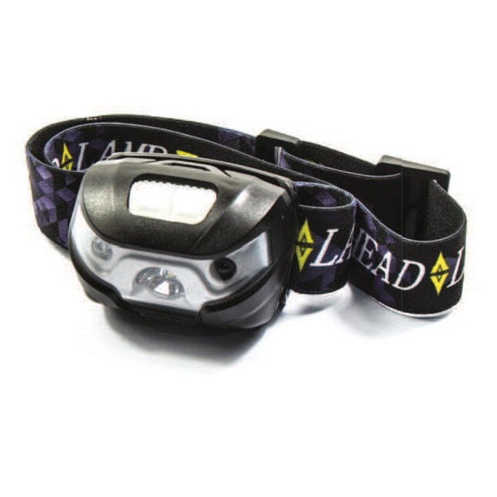 Lanterna frontala Mistrall, 1 LED 3W, senzor de miscare, incarcare USB, pescuit