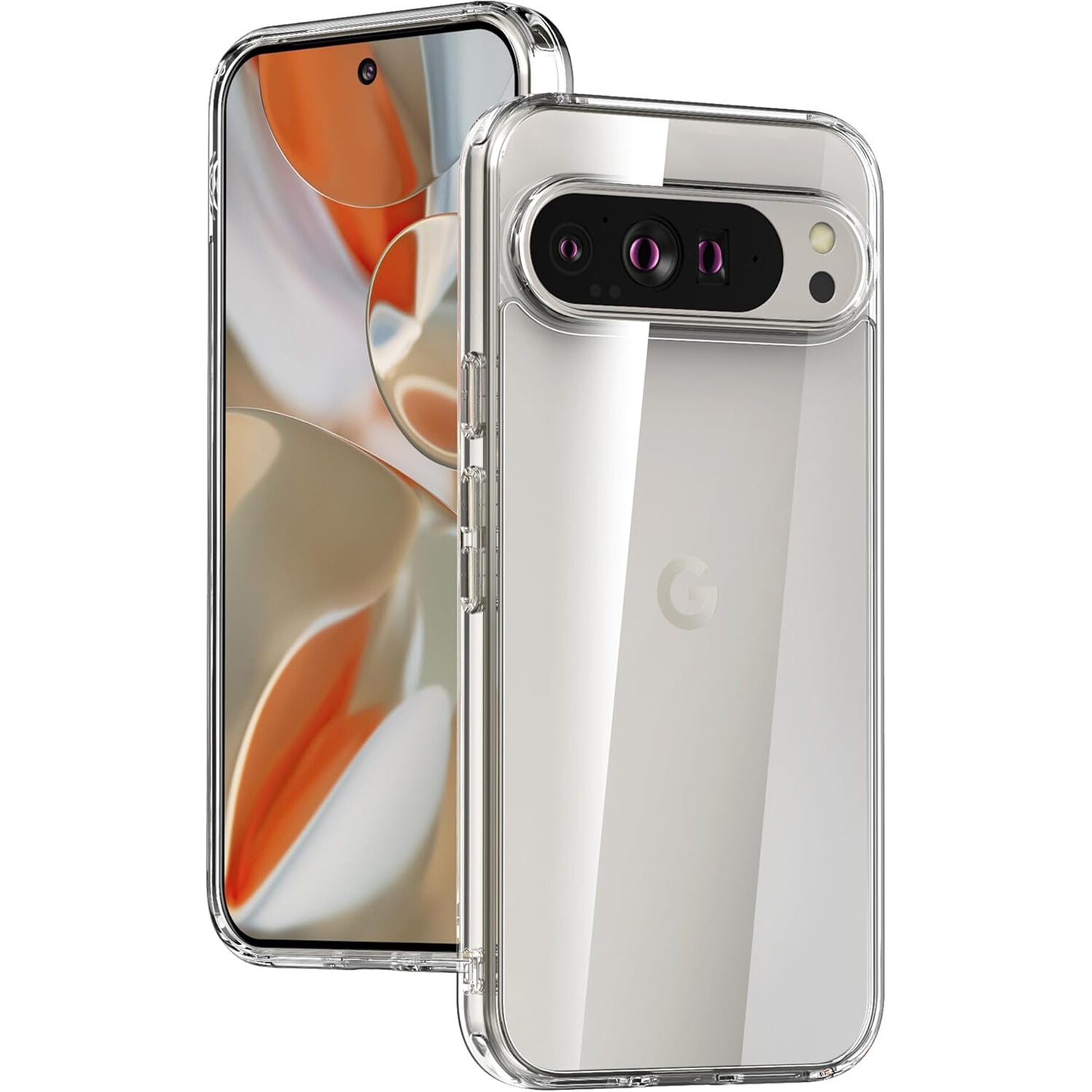 Husa pentru Google Pixel 9 / 9 Pro Anti-Shock 1.5mm cu protectie lentile transparent