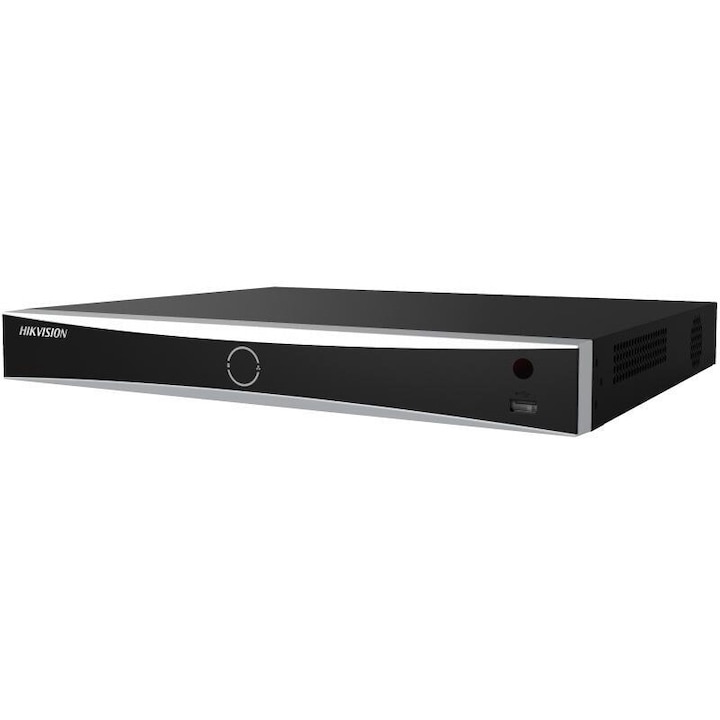 Мрежов NVR, HIKVISION, DS-7608NXI-K2(D), 8 канала, 12 Mpx, 2x RJ45, 32 TB