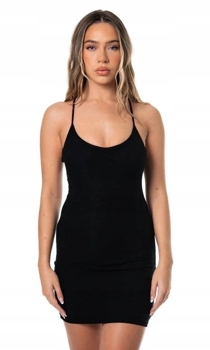 Rochie de dama Heyshape, Modal/Spandex, Negru, M INTL