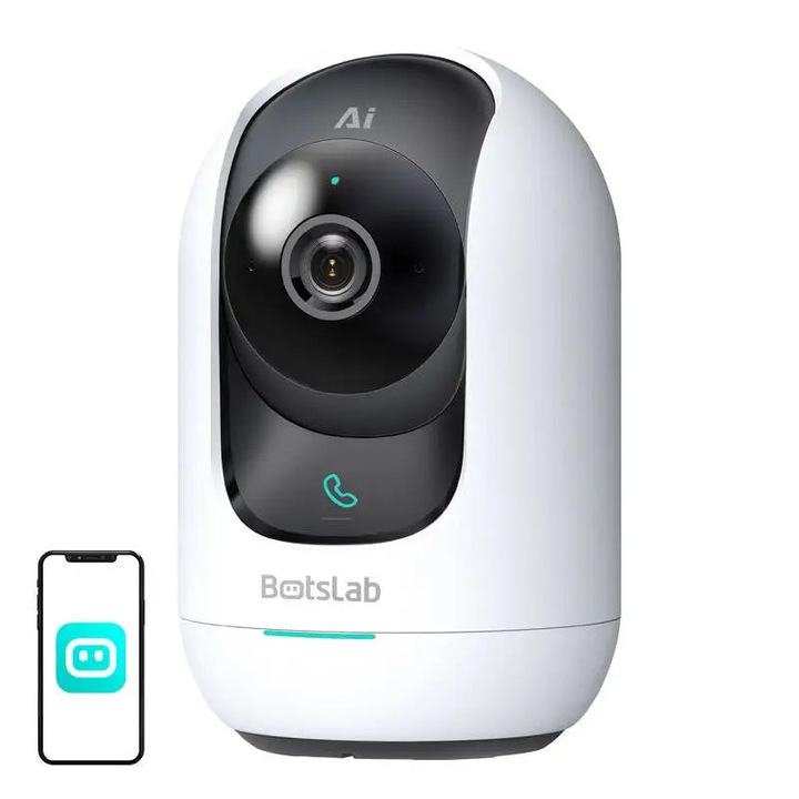 360° Camera de interior WiFi Botslab 2 Pro C221 5MP 5G