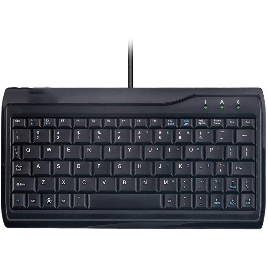 Tastatura USB Cablata Super Mini BGHYHYHI, 78 Taste, Dimensiuni